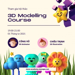 Khóa học thiết kế 3D Modelling nâng cao